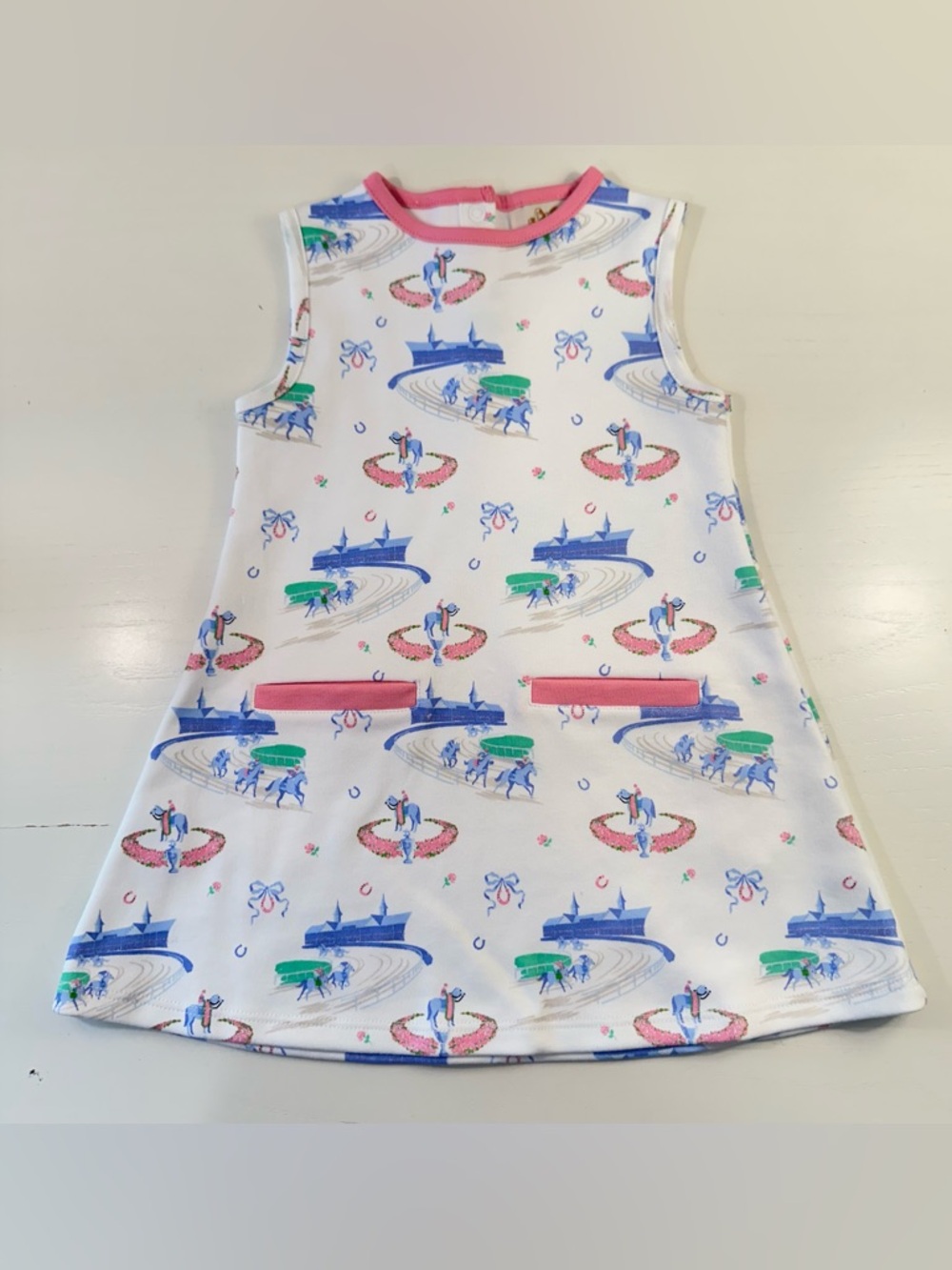 TBBC Derby Day Darling Pima Dress 18-24M